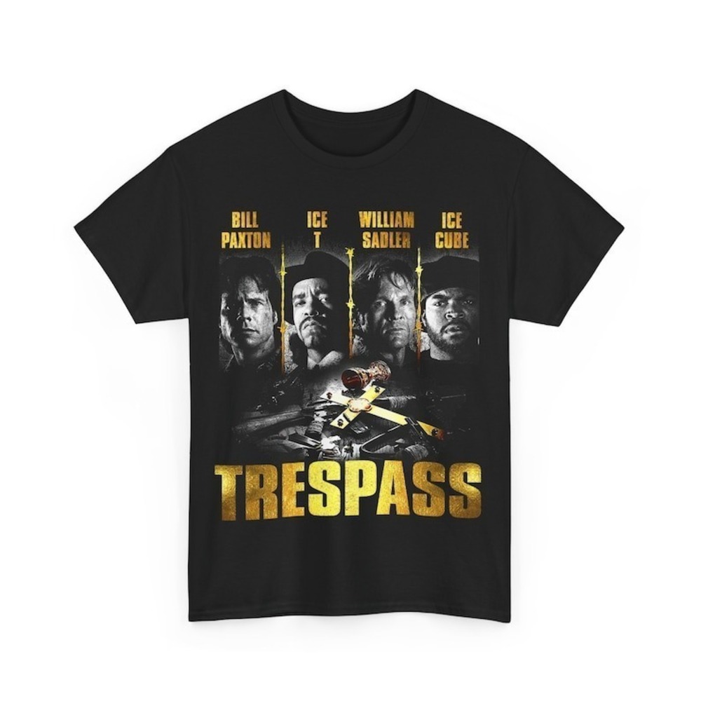 Trespass Heavy Cotton Tee Hip Hop T-Shirt Ice Cube Ice T Rap Tee